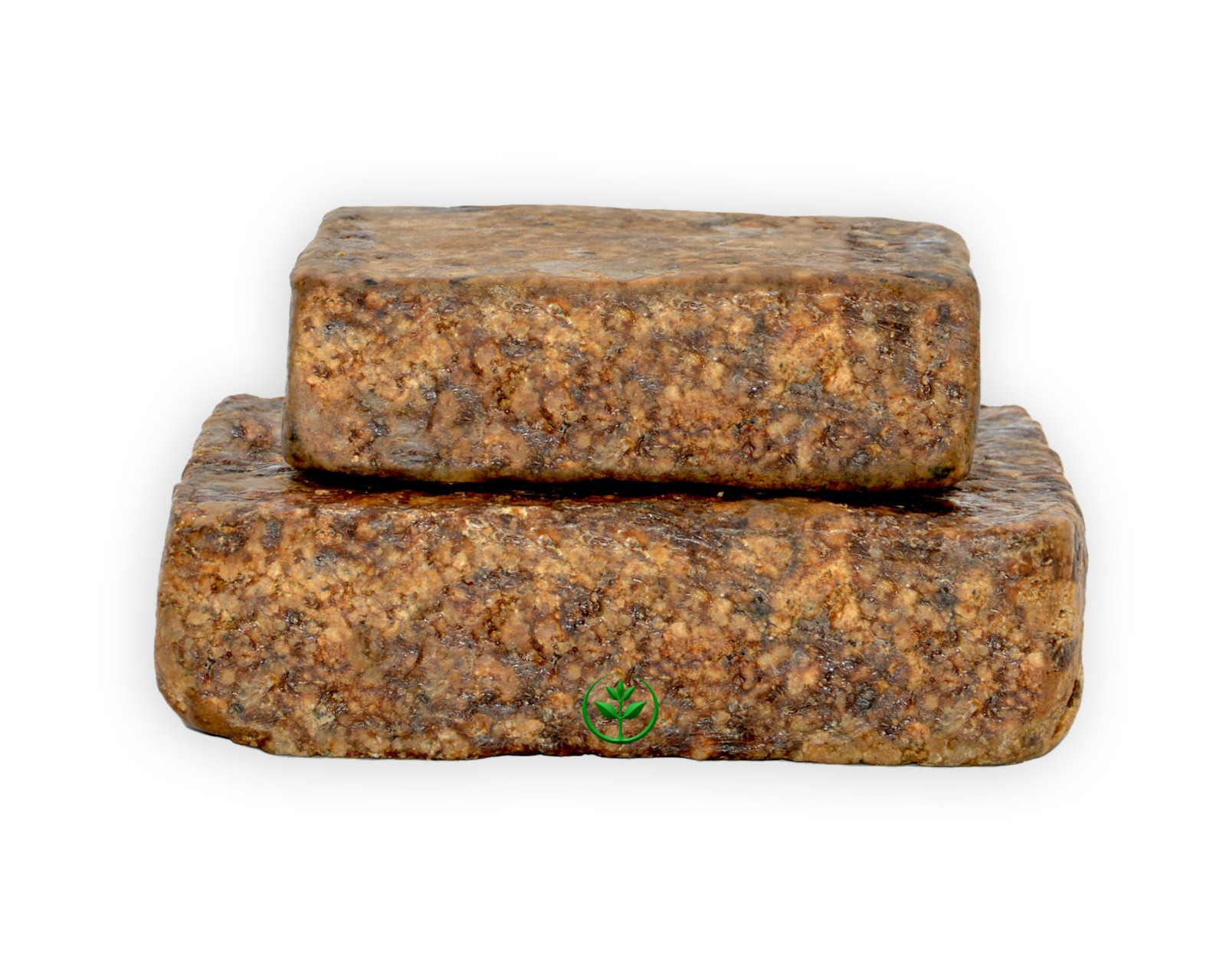 Raw African Black Soap Bar 1 lb. 100% Pure Natural Organic Ghana Body Face Wash