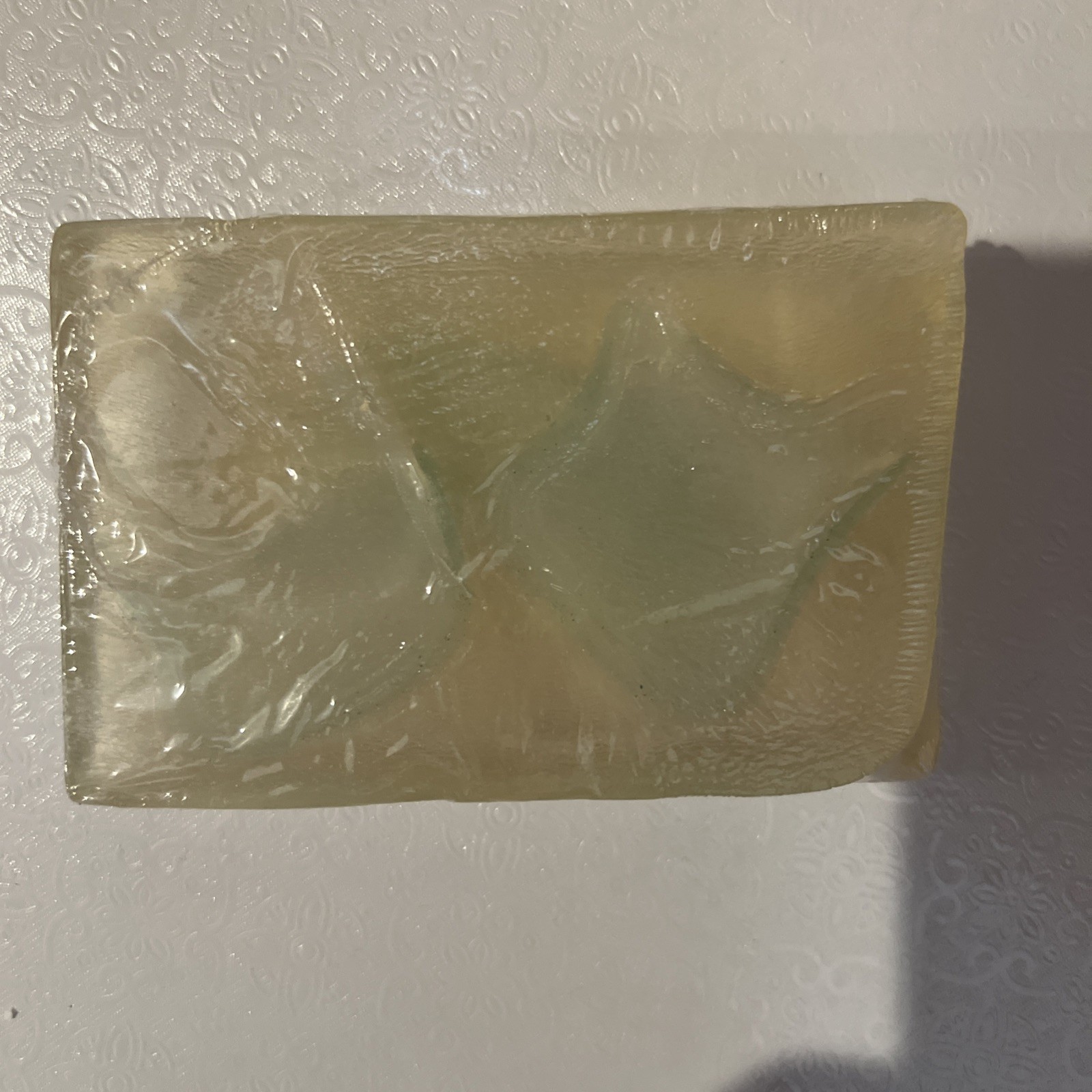 New Primal Elements End Cut Soap, 3.4 oz. Blue & White