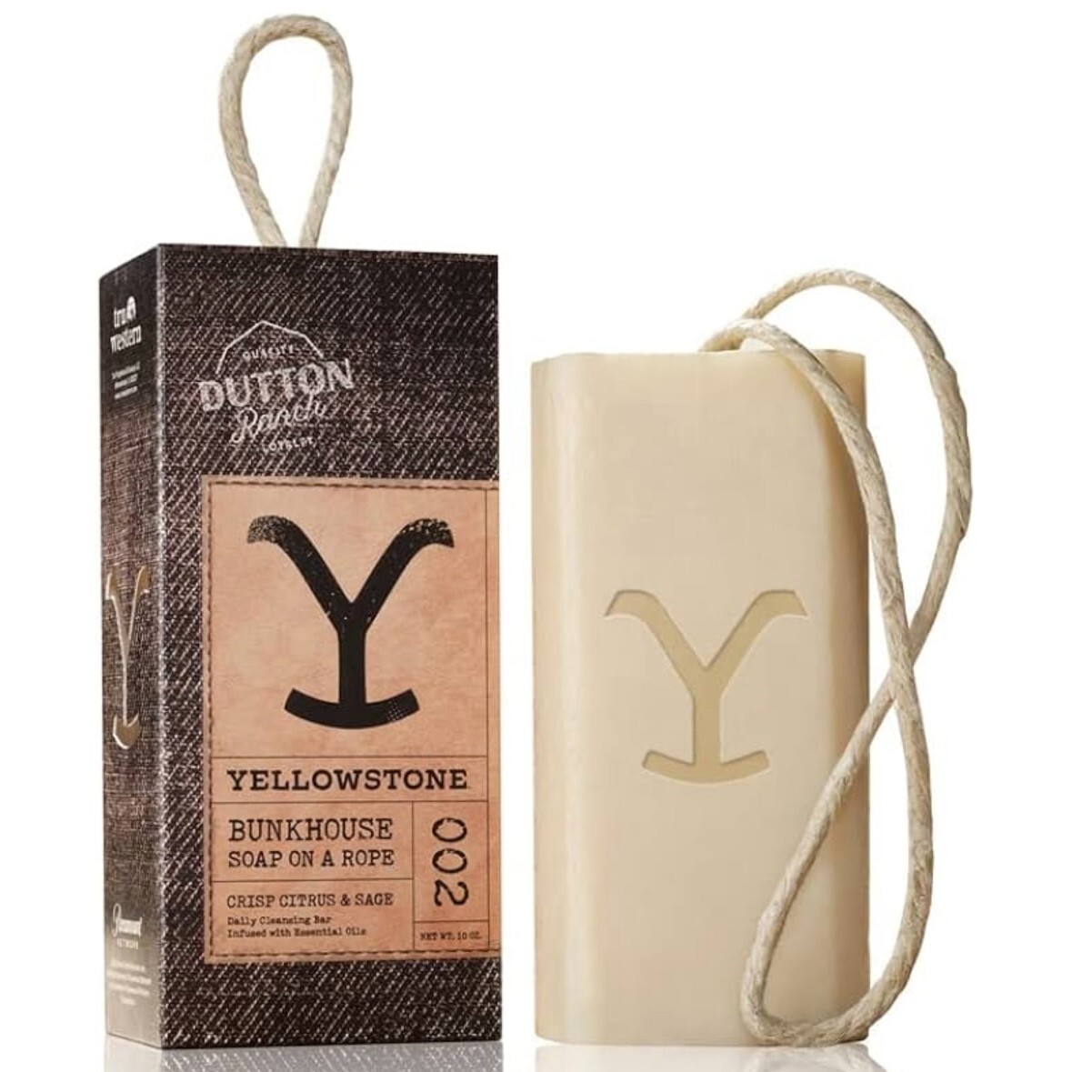 Yellowstone Bunkhouse Artisanal Soap on a Rope