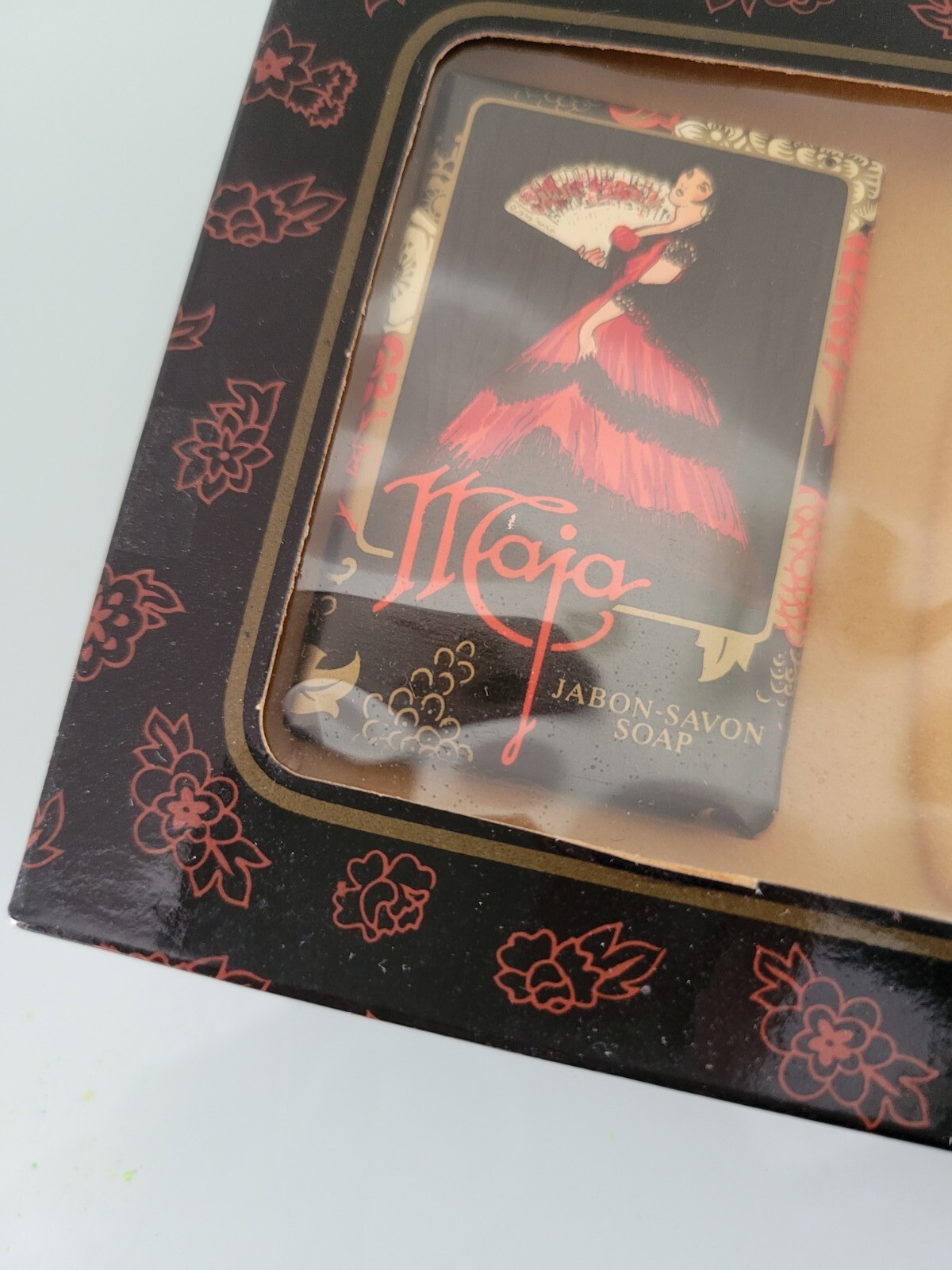 VTG ORIGINAL Maja Jabon Myrurgia Soap Set of 3 Bars & Travel Bars Mini EDT