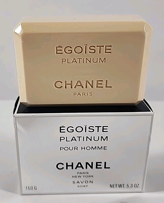 Rare New Chanel Egoiste Platinum Savon Soap 150g