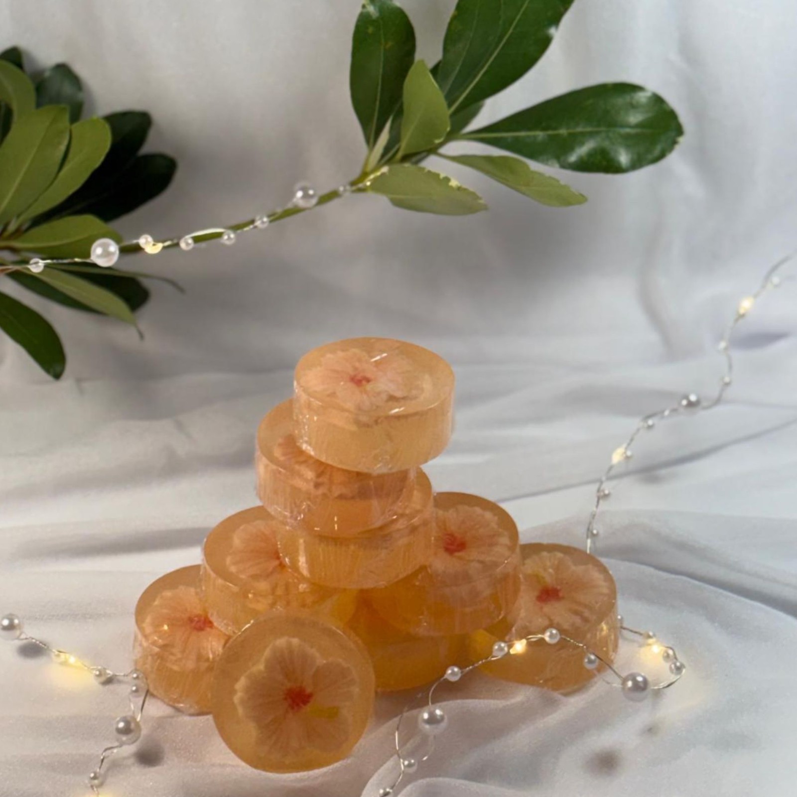 Handmade Soap Bar 1.6 oz Floral Scented Jojoba Oil Glycerin Spa Gift self care