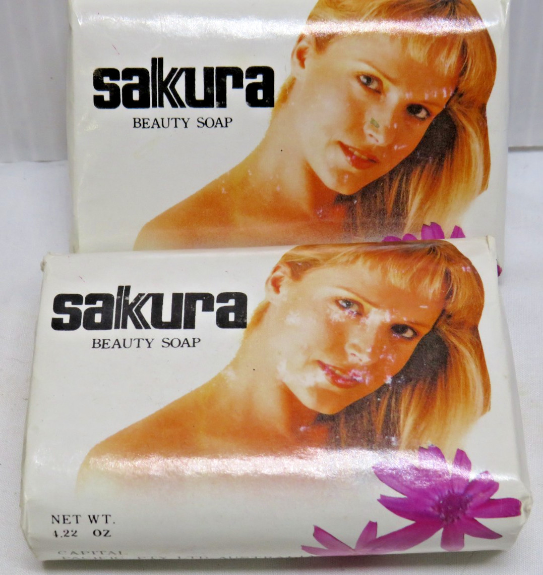 Sakura Beauty Moisturizing Bar Soap, 4.22 oz – 2 Count Australia Deodorant Soap