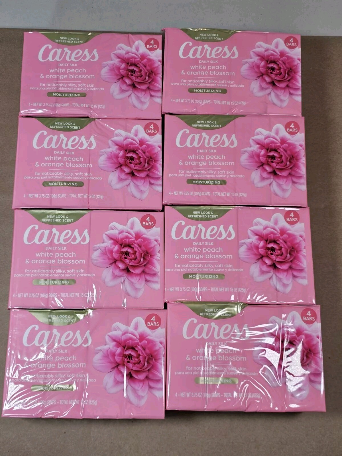 32 Pack Caress Silkening Beauty Bar, Daily Silk (3.75 oz, 32 ct.) Moisturizing