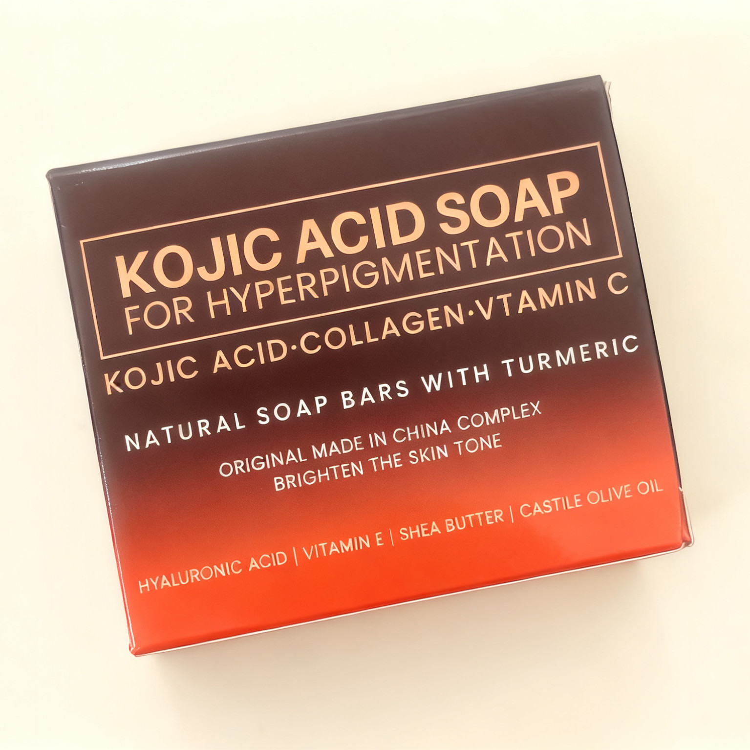 2 Pack Kojic Acid Soap Skin Whitening Bleaching Lightening Face & Body US