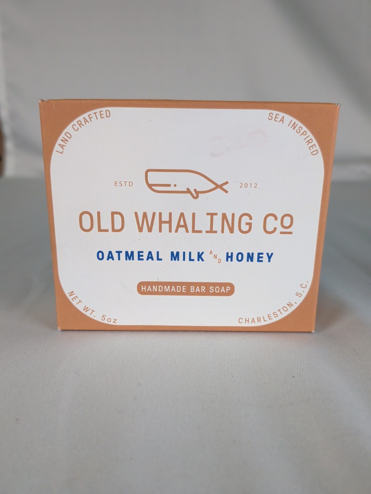 Old Whaling Co Oatmeal Milk And Honey Homemade Bar Soap 5 Oz