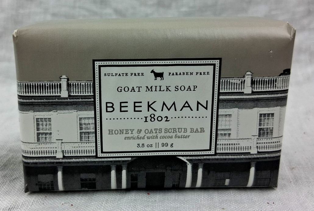 Assorted Beekman Goat Milk Soaps 5 bars 3.5 oz