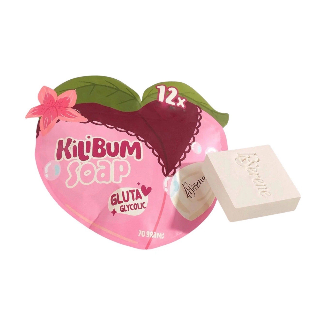 KSerene KiLiBUM Gluta Glycolic Soap 70g x 3 Bars