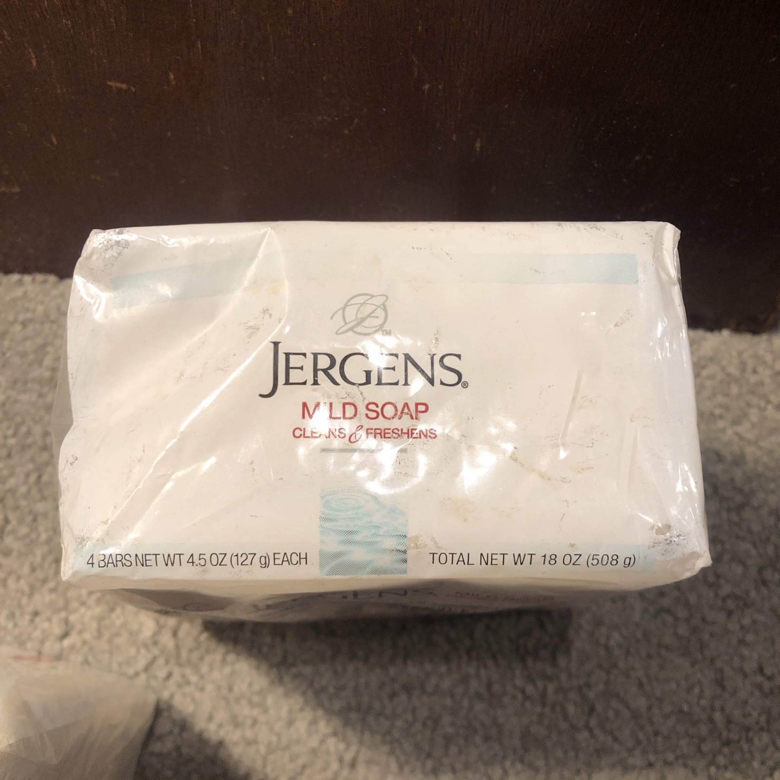 READ – X2 Jergens Mild Soap, Cleans & Freshens, 4 Bars- 4.5oz Each (18oz Total)