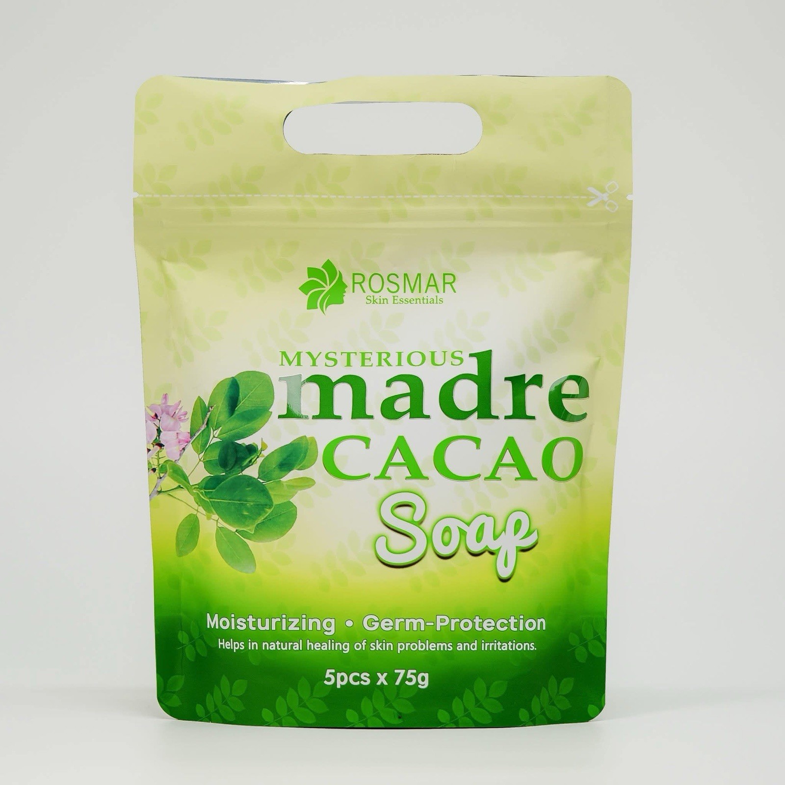 Rosmar Kagayaku Mysterious Madre Cacao Soap 5pcs X 75g