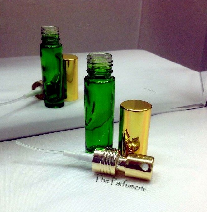 Glass Perfume Sprayer ATOMIZER – 10 ml Travel Size Bottle – Cologne – Refillable
