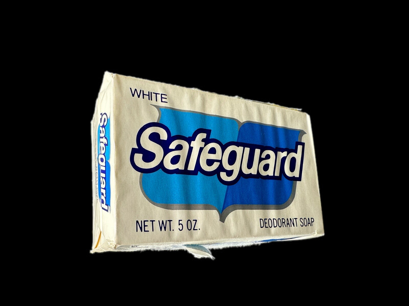 Vintage 1987 Safeguard White Deodorant Bar Soap 5oz Unused Sealed