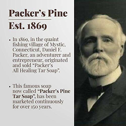 Packer’s Pine Tar Soap 3 Pack | The Original Men’s Bar Soap With Natural Pine