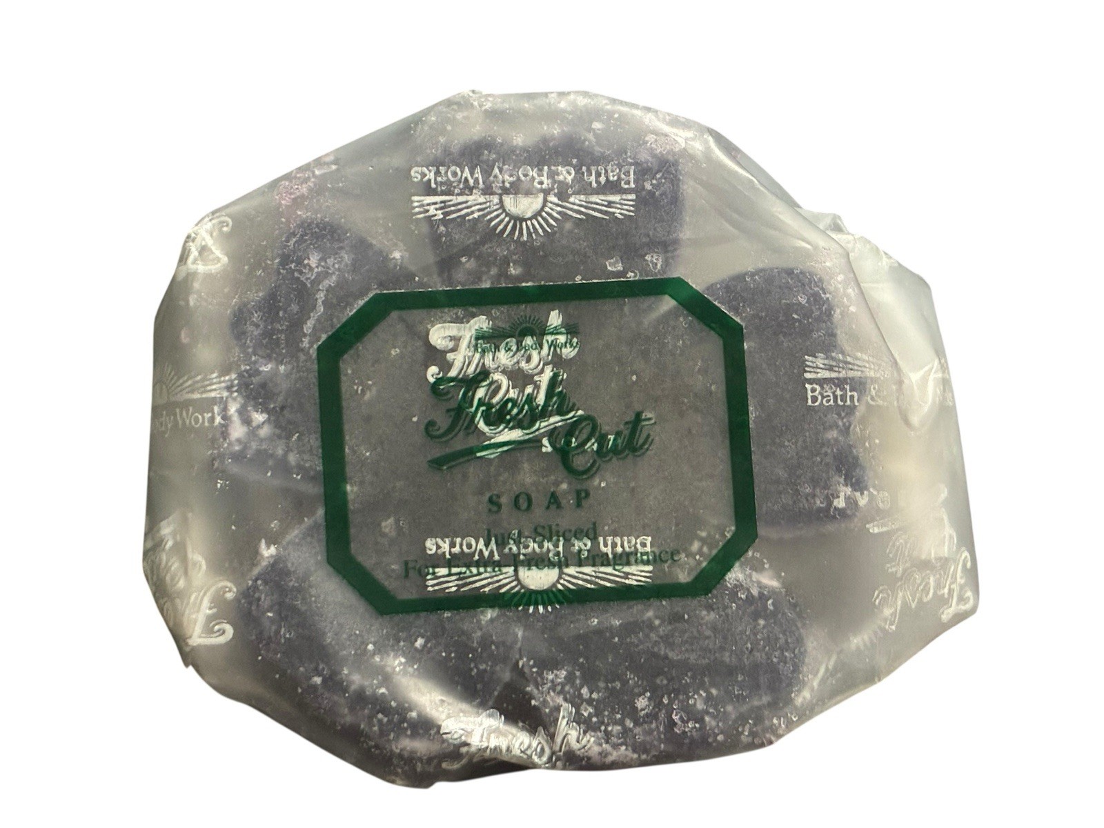 Vintage Bath And Body Works Fresh Cut Soap Bar Freesia Scented SUPER RARE 4.2oz
