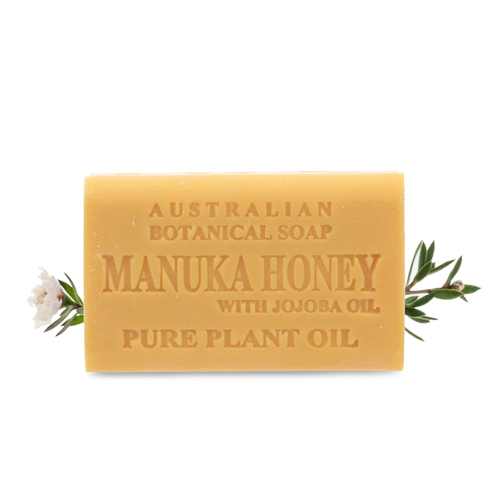 Manuka Honey Jojoba Oil Soap Bars 6.6 oz with Shea Butter, Pack of 1