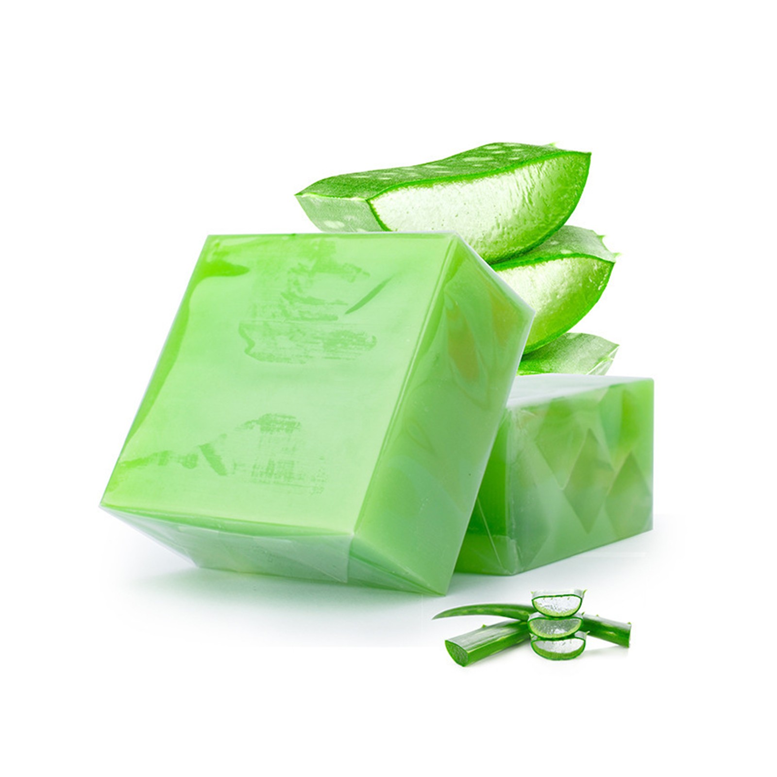 1PCS Handmade Soap For Daily Use Aloe Gentle On The Skin Essential Oil Soap