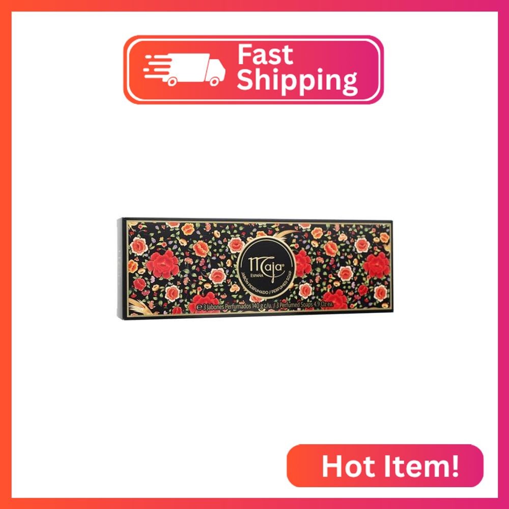 Maja soaps classic set of 3 Soaps140g/ 4.9 Oz Each. The Scent that seduces the w