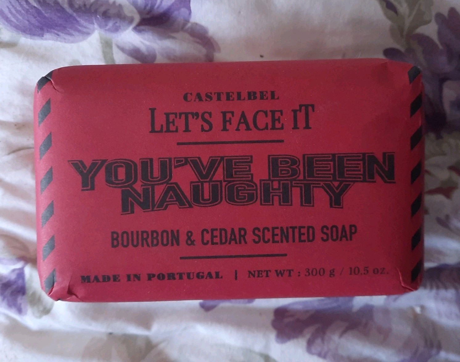 CASTELBEL Holiday Soap Lot You’ve Been Naughty / Ya Filthy Animal 2×10.5oz Bars