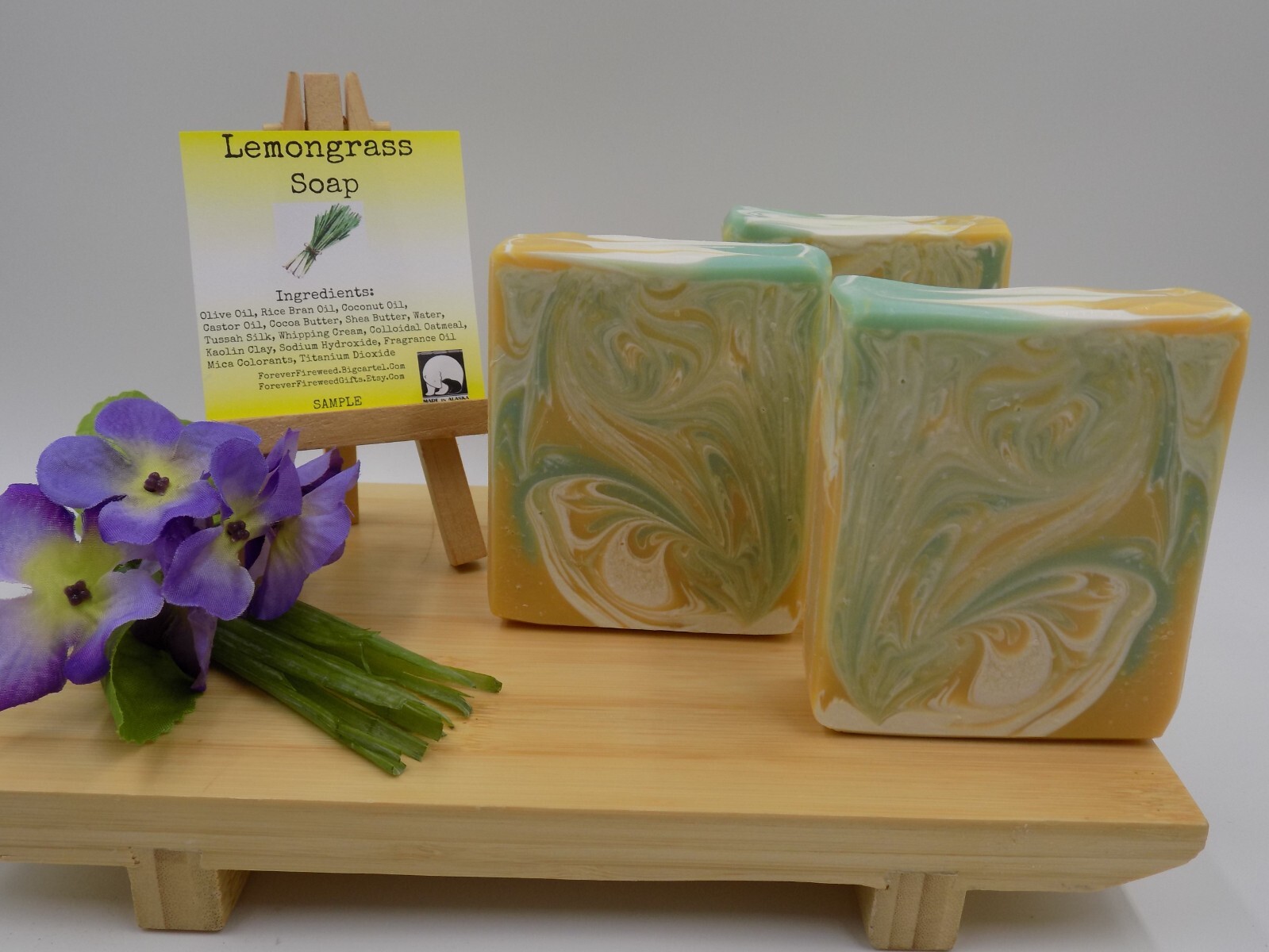 Lemongrass Handmase Bar Soap