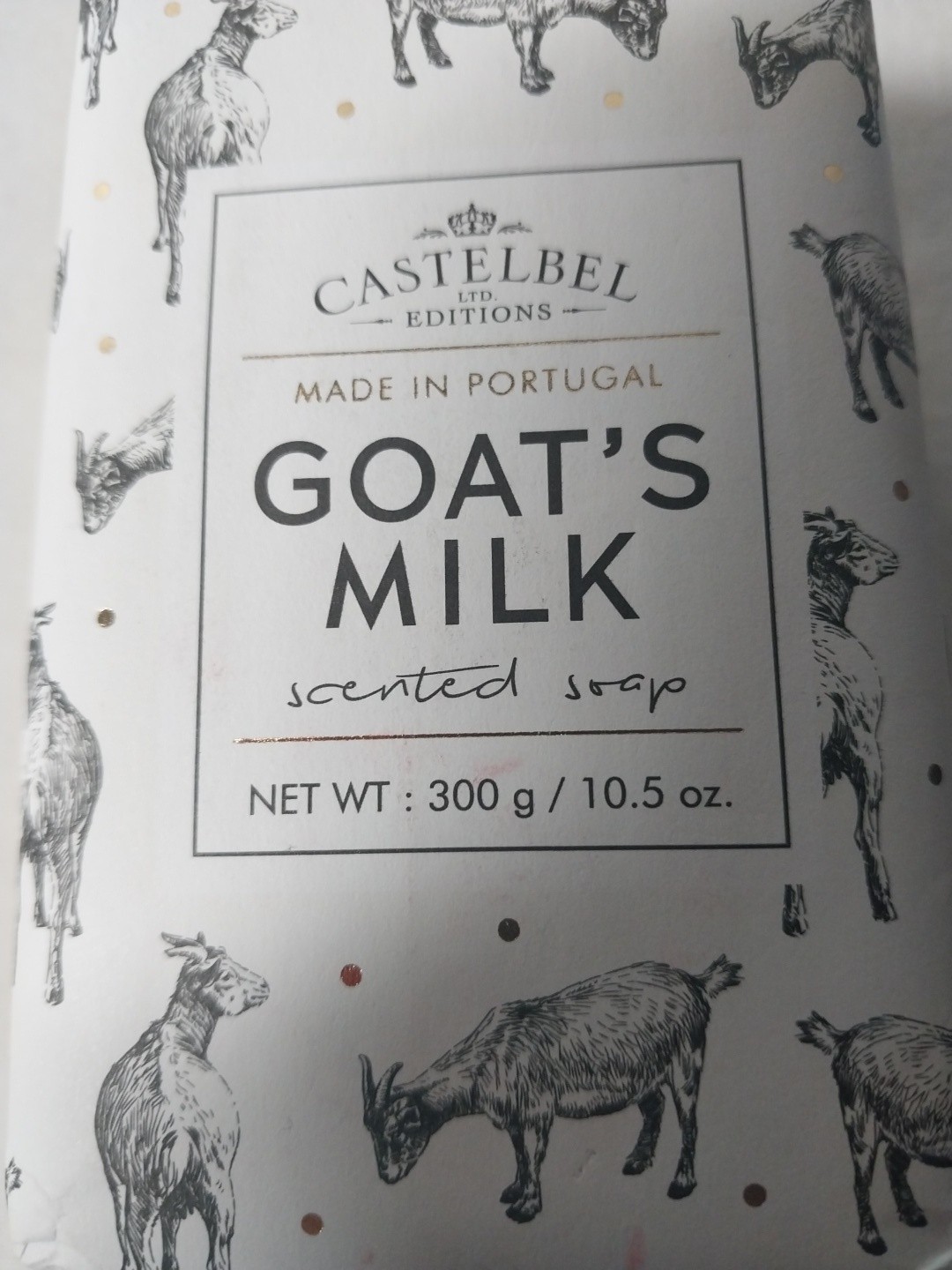 Castelbel Goat’s Milk Soap Set of 2 – 200g Bars Made in Portugal Limited Edition