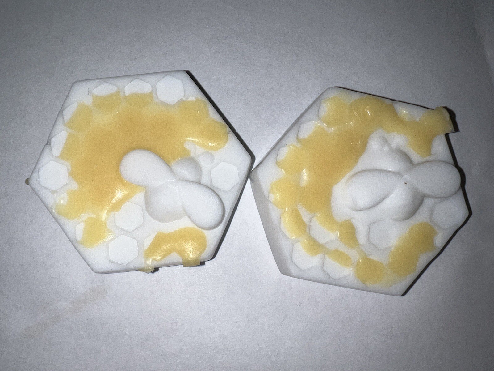 3 Soap Donkey Milk, Bee Honeycomb Soap Trio Set unscented