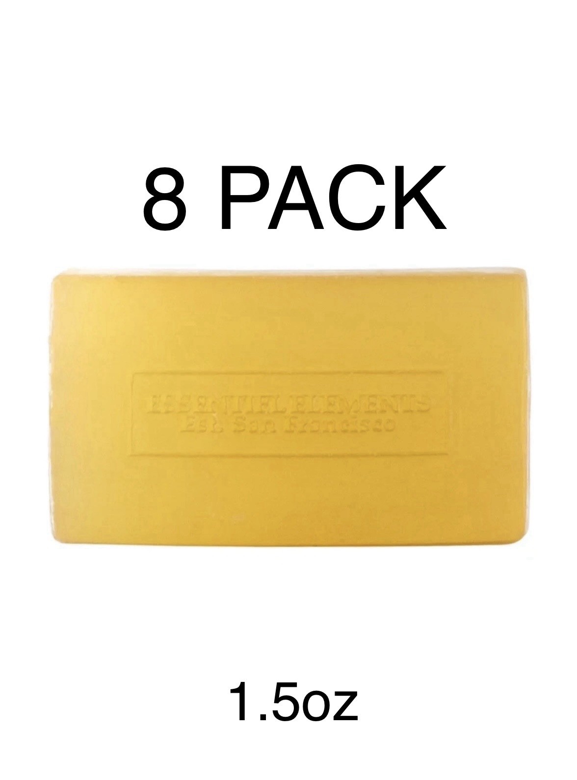 8 PACK Essentiel Elements Treatment Saddle Glycerin Bar Soap Travel Size