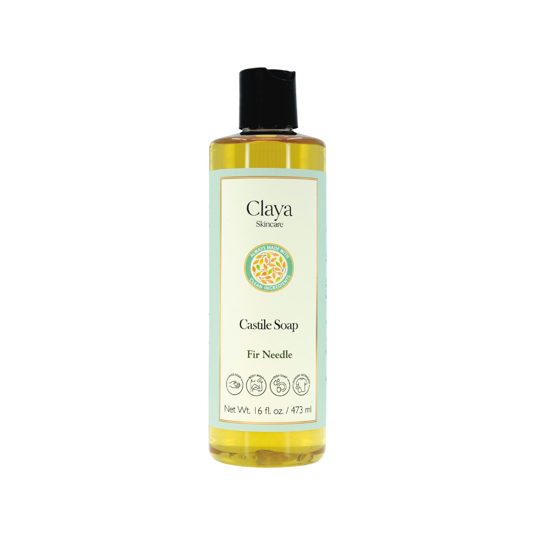 Liquid Castile Soap (Disc Cap) – Organic Ingredients, Gentle For Sensitive Skin