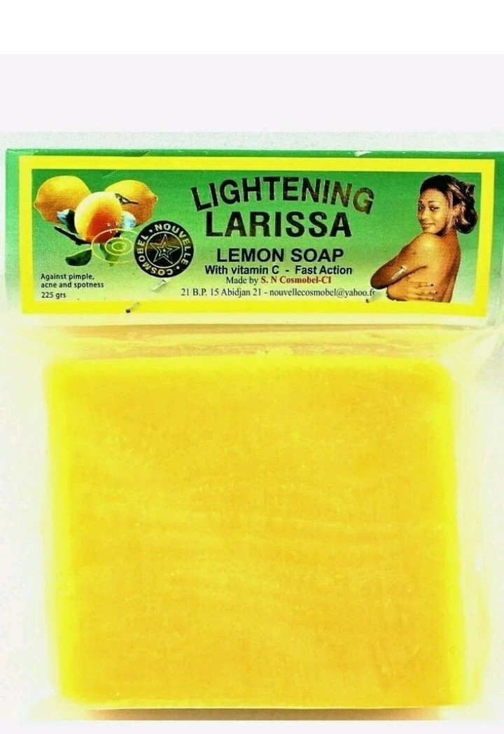 LARISSA Gluta Lightening LEMON Brightening Soap ALL SKIN ~ FAST SHIPPING