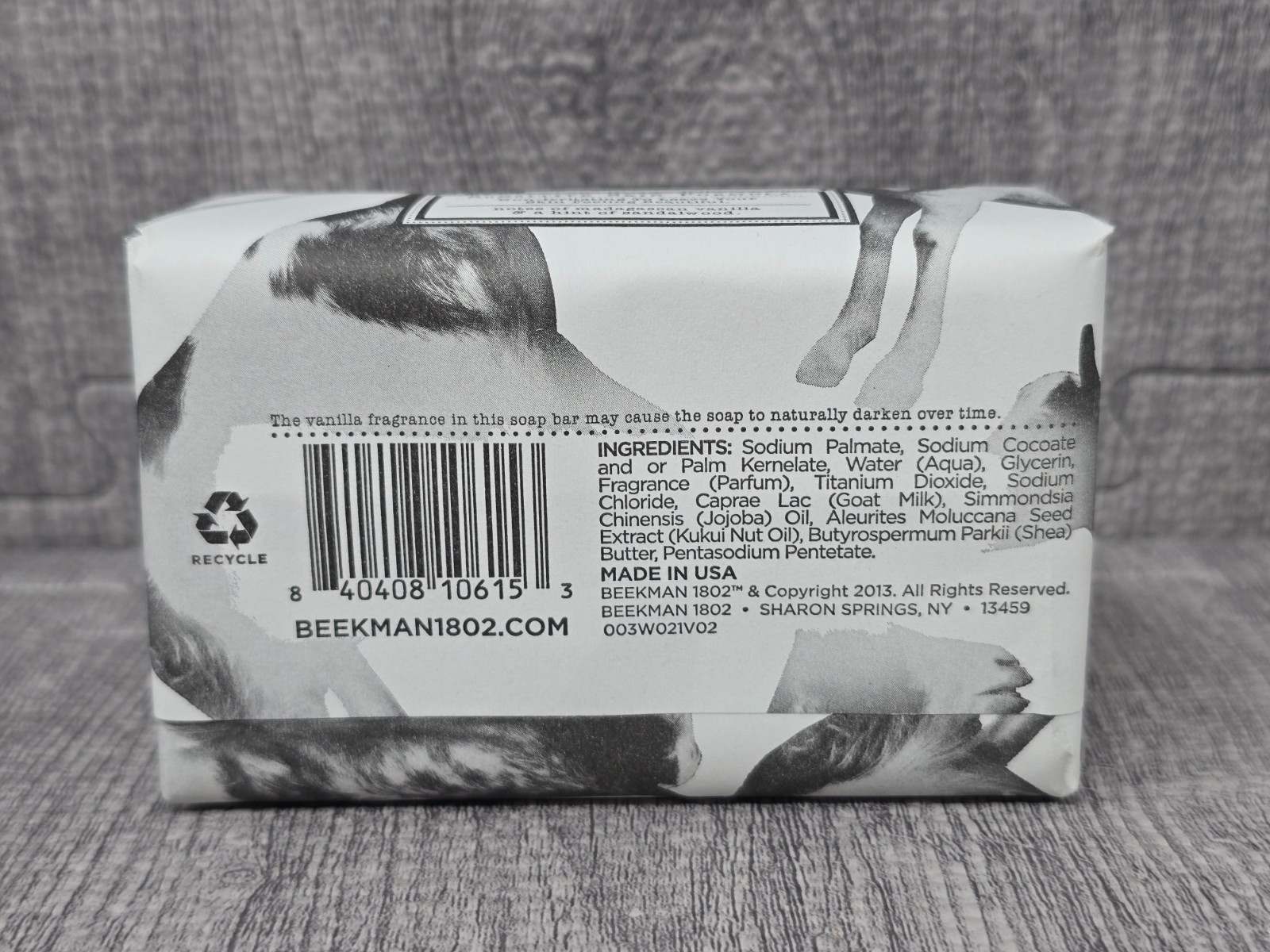 Beekman 1802 Goat Milk Soap FULL SIZE in Vanilla Absolute 9 oz Bar Lot of 4