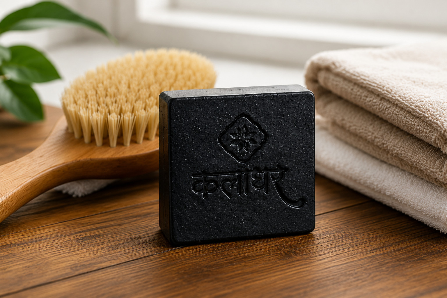 KalaGhar Handmade Activated Charcoal Soap Bar 100g Natural Bath Soap Buy 1 Get 1