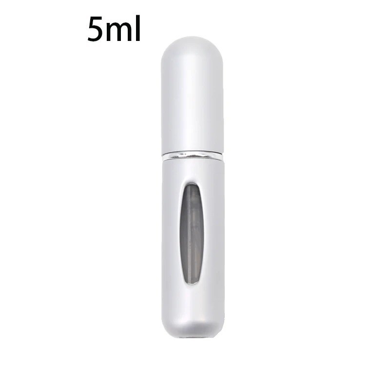 5/8ML Mini Refillable Perfume Atomizer Bottle Travel Portable Spray Pump Case US