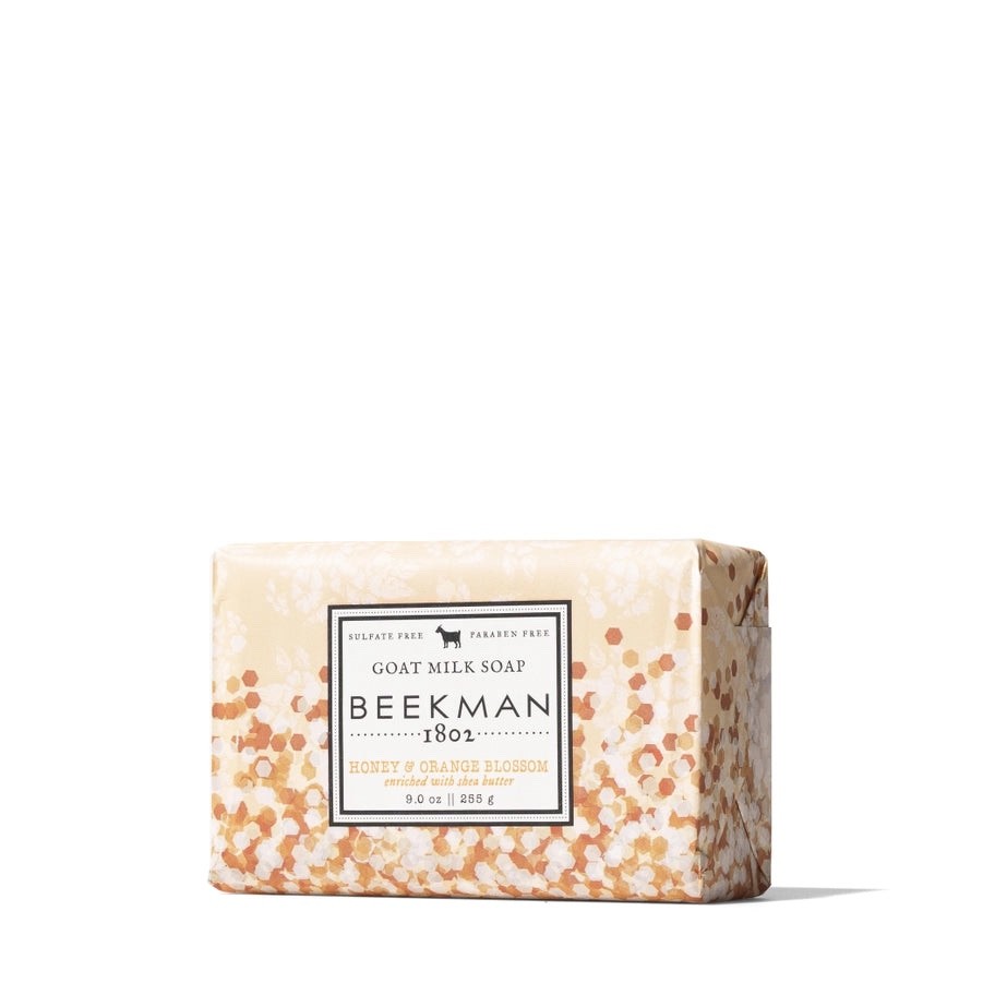 BEEKMAN GOAT MILK BAR SOAP – HONEY AND ORANGE BLOSSOM (Pack Of 3)