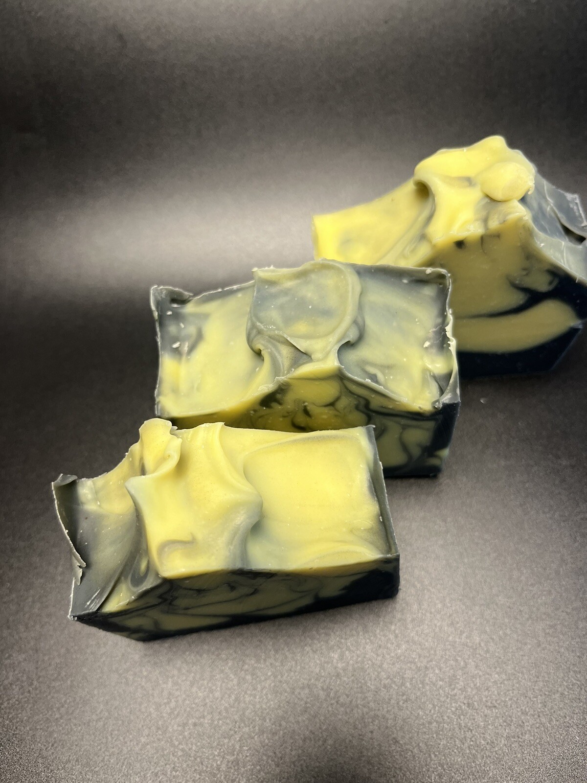 Handmade Activated Charcoal CP soap with Shea butter – No Scented or color added
