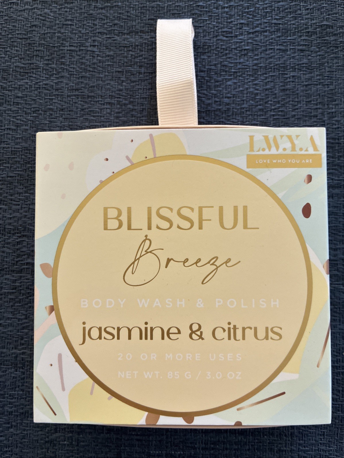 Blissful Breeze Soap Bar Jasmine & Citrus 3oz Body Wash