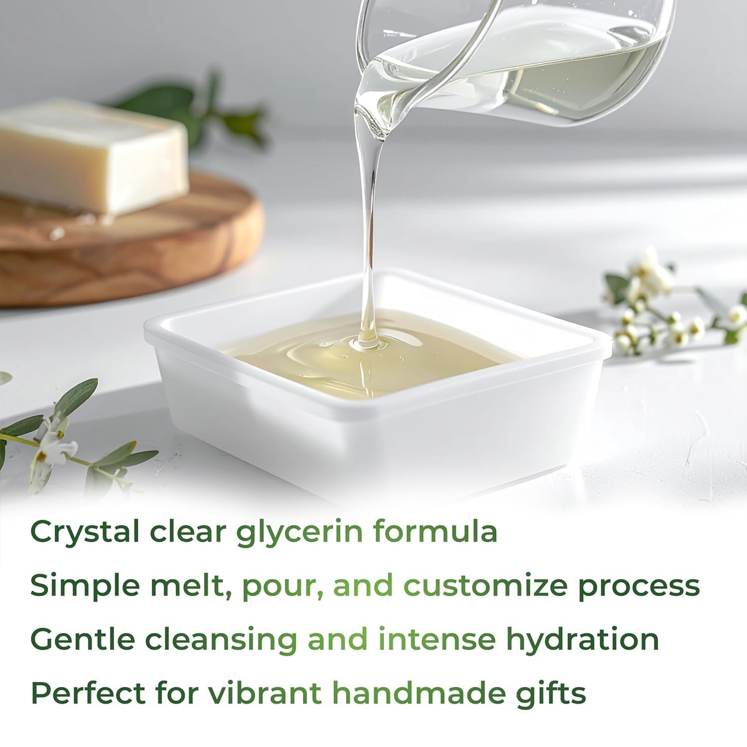 Ultra Clear Glycerin Soap Base – 5 lb