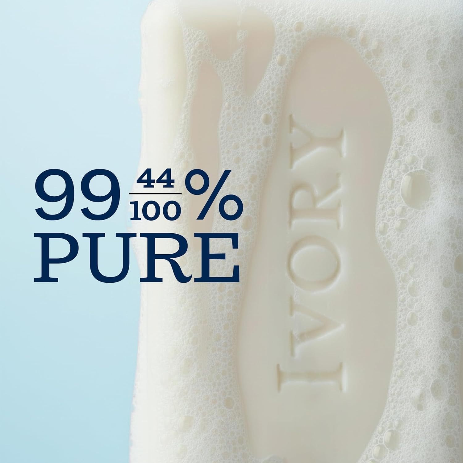 Ivory Gentle Bar Soap Original Scent, 3.17 oz, 2 Count, 99.44% Pure Cleanser