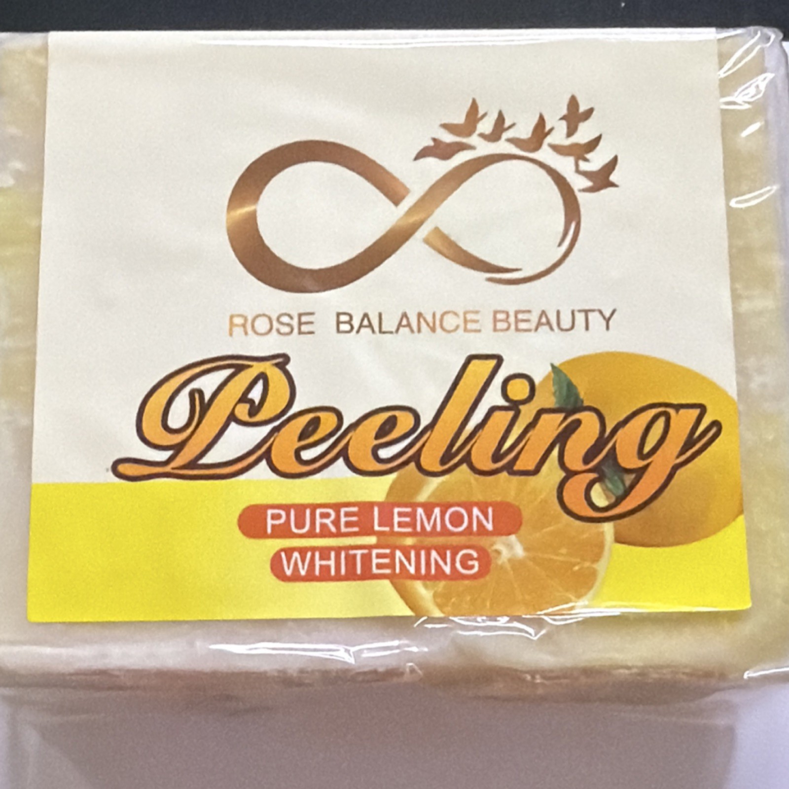 Rose Balance Beauty Whitening Soap Pure Lemon Moisturizing Bar 5.29 oz