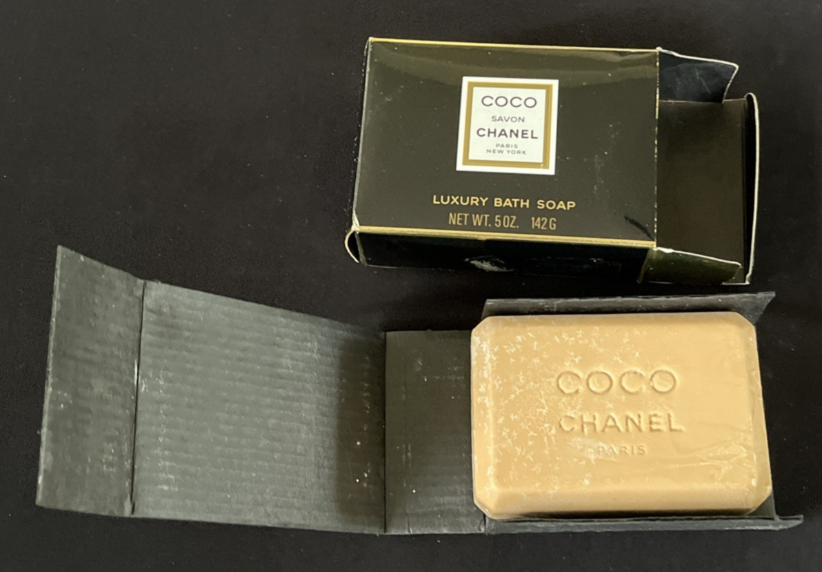 Vintage CHANEL Coco Luxury Bath Soap Savon 5 OZ 142G Unused in Box France READ