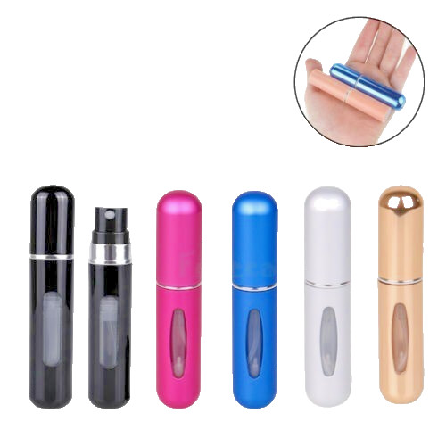 Mini Portable Travel Perfume Atomizer Spray Refillable, all colors, 2 for $1