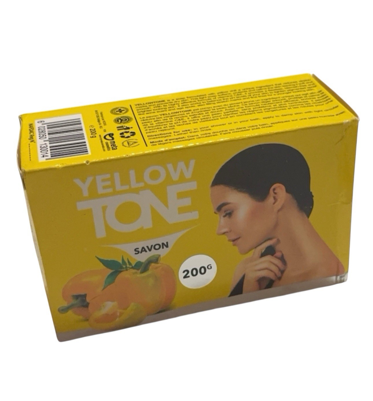 Body Soap Yellow Tone 200g –Concentrated Vitamin C, E.