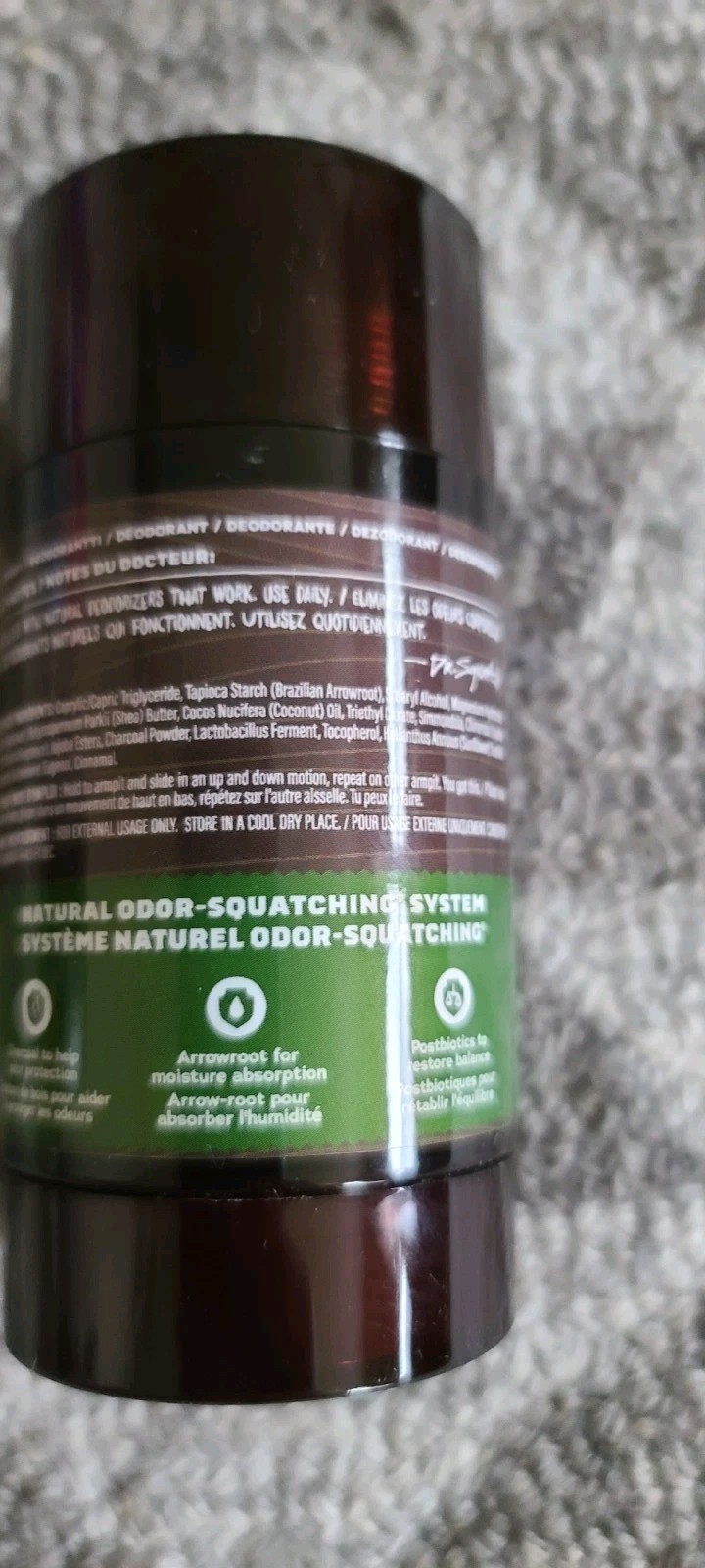 6 Pack DR SQUATCH Natural Deodorant for Men 2.65oz PINE TAR ~ Aluminum Free 3-26