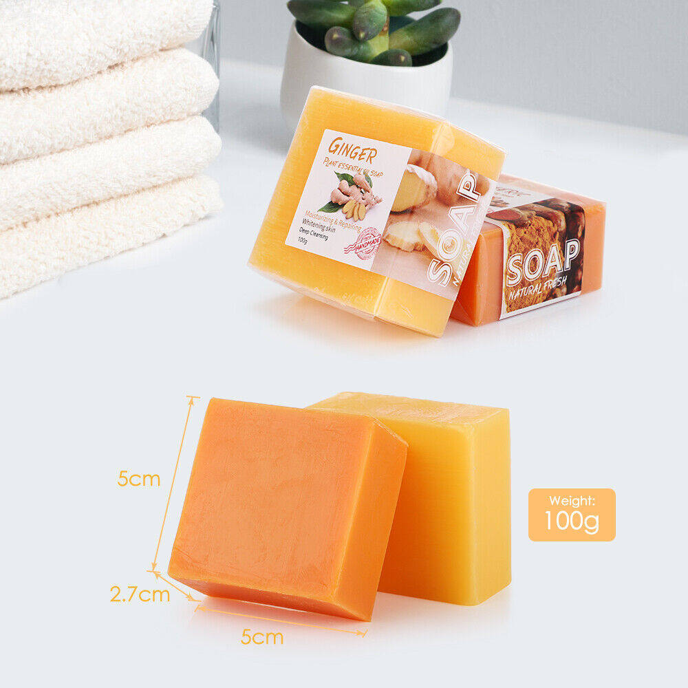 Tumeric Soap Skin Whitening Dark Spots lightening Acne Brightening Turmeric USA
