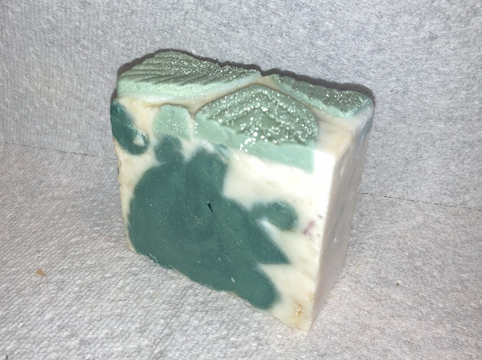 Handmade Soap – Fresh Scent: Rain Kissed Leaves – 4 oz. w/Cocoa & Shea Butter