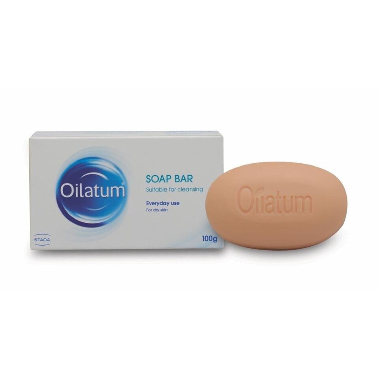 Oilatum Soap Bar 100g Gentle Moisturizing Cleanser Dry Sensitive Skin Care