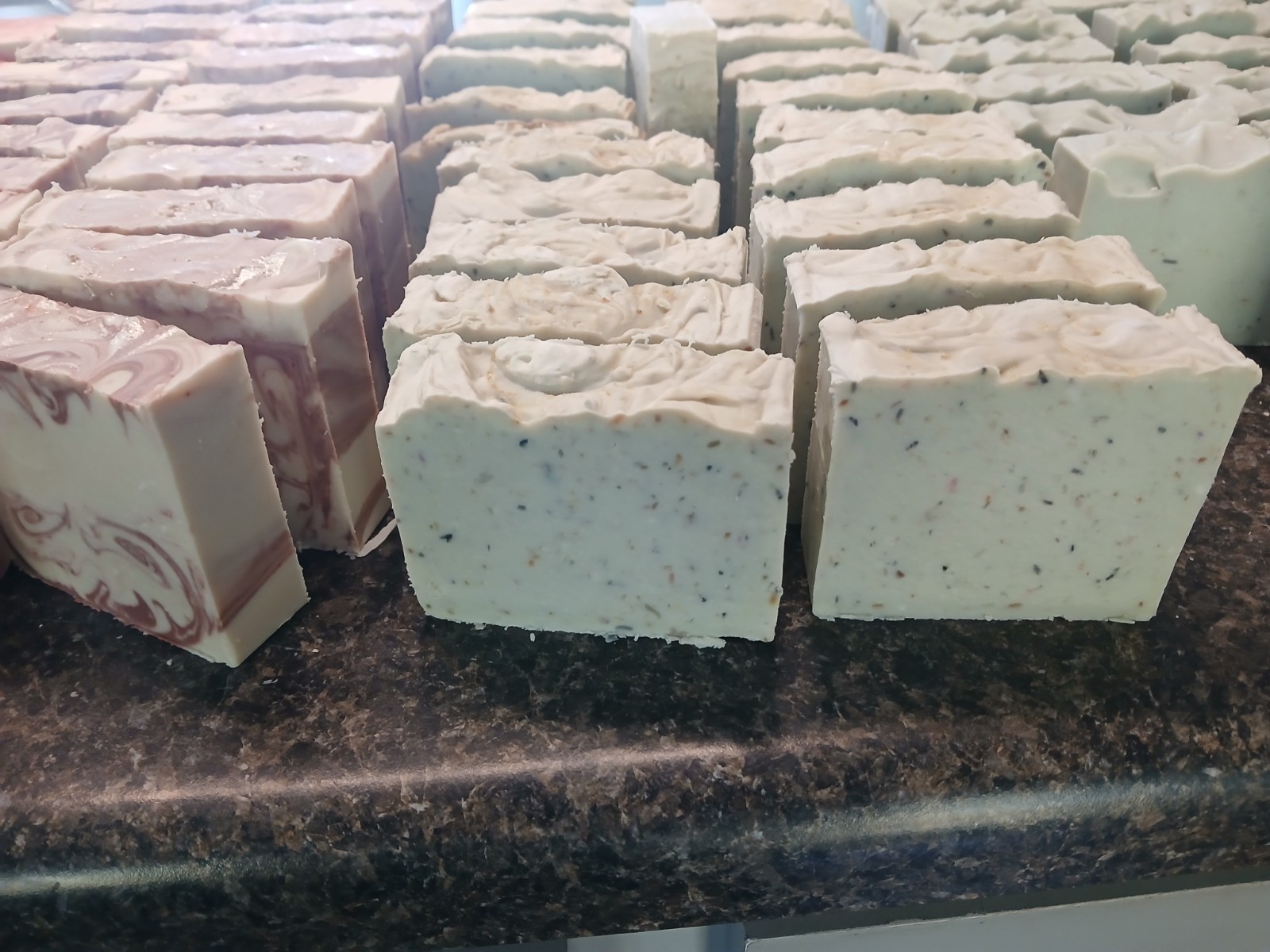 Goats Milk soap samples, assortment 1 pd.