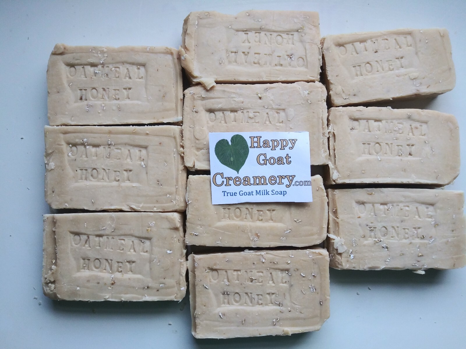 10 BARS GOAT MILK SOAP YOUR PICK VEGETABLE OIL HAPPY GOAT CREAMERY CHEAP FUN NEW