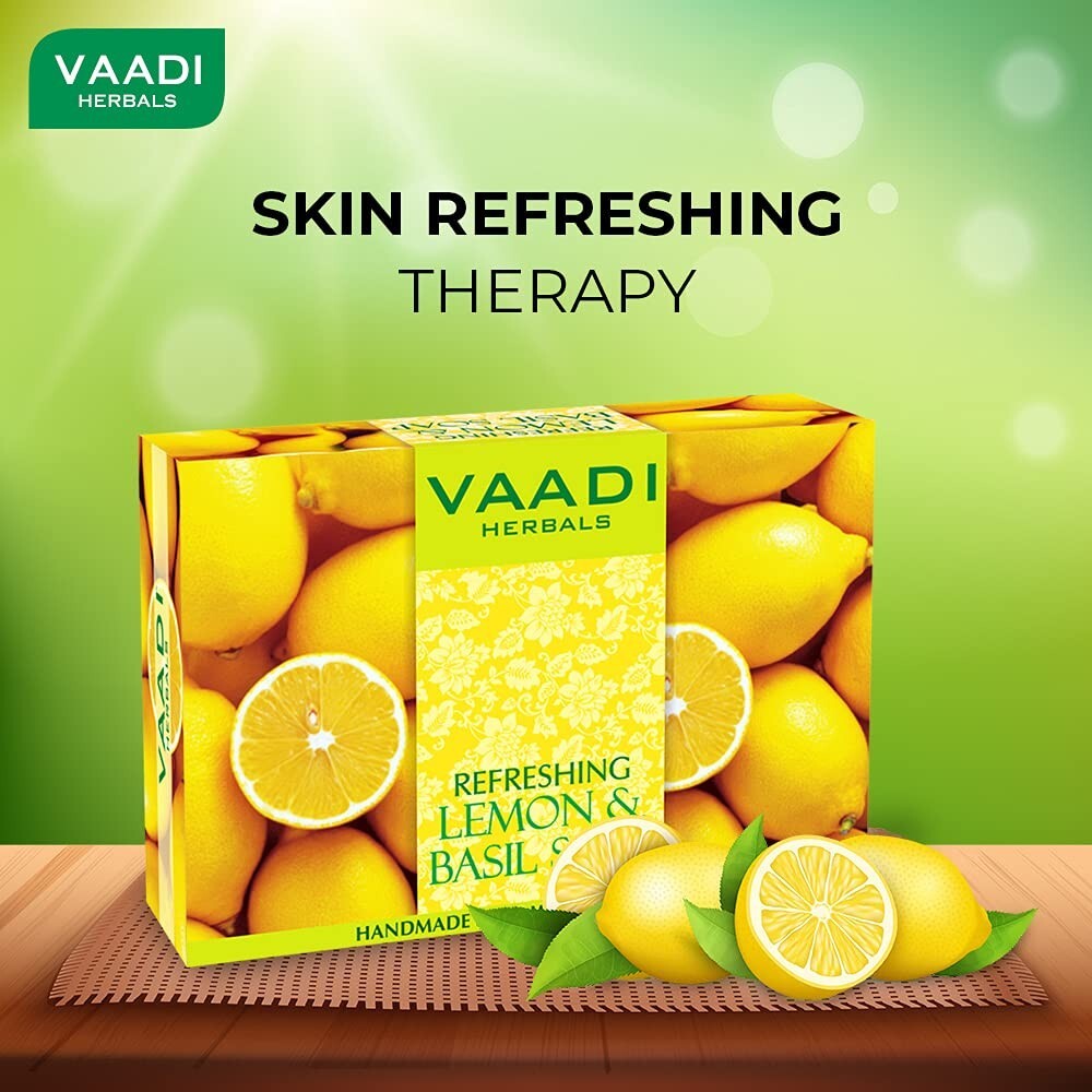 Refreshing Lemon and Basil Soap – Each 2.65 Oz, Pack of 12(32 Ounces)