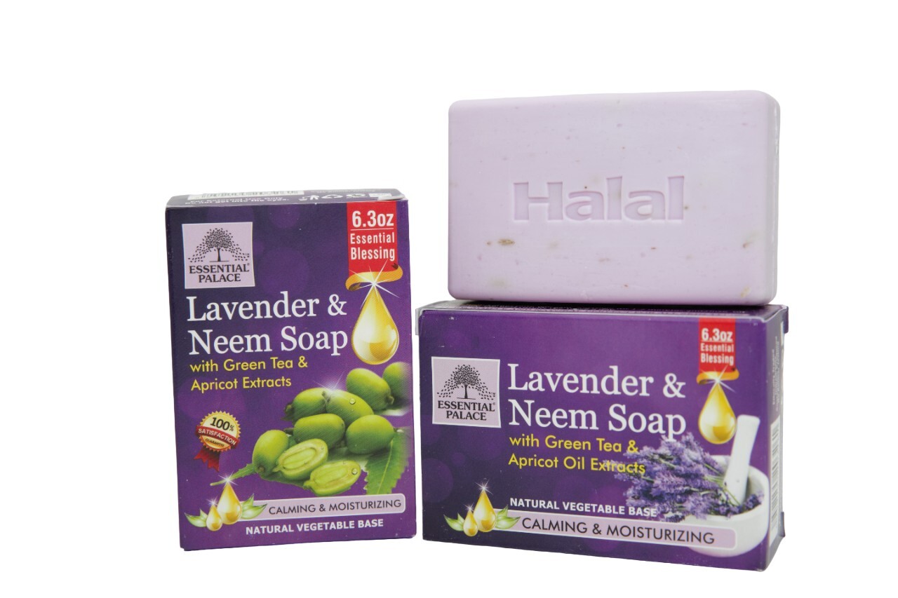 Halal Moroccan Argan Soap Vegetable Base Bar Soap 6 Pcs Pack-6.3oz Size Each Bar