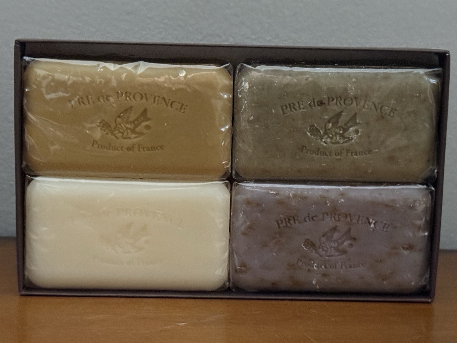 Pre de Provence Lavender Milk Verbena & Sage Soap 150gm Bar Shea Butter Gift Set