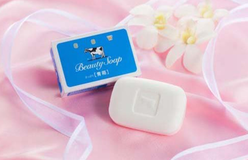 Cow Brand Beauty Soap Additive-Free Blue 85g from Japan
